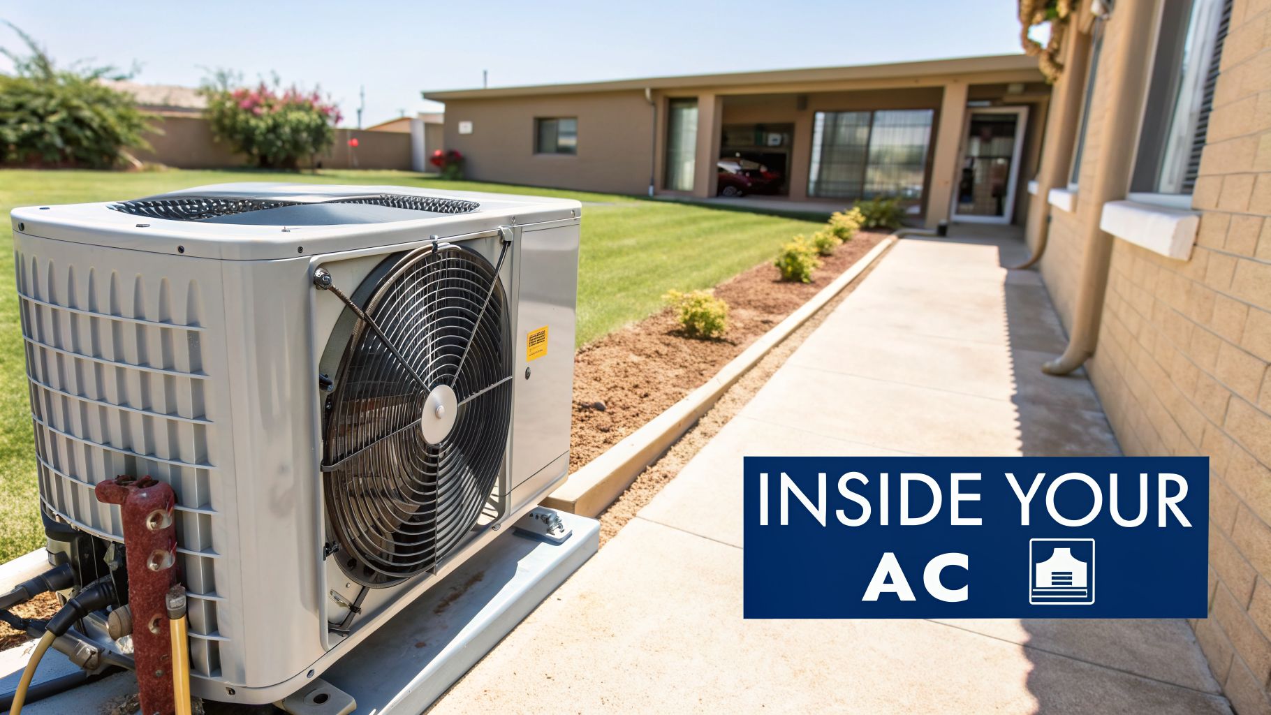 outside air conditioning unit